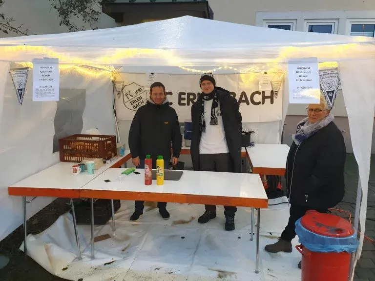 Weihnachtsmarkt 2023 - FC Erlenbach Stand
