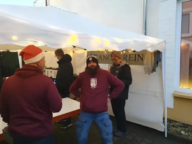 Weihnachtsmarkt 2023 - FC Erlenbach Stand andere Ansicht