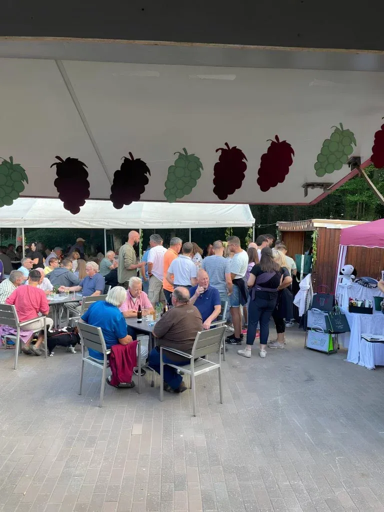 Weinfest 2023 - Foto aus Stand FC Erlenbach