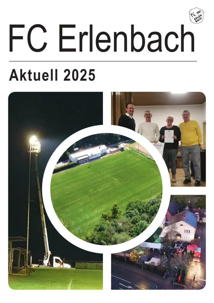 FCE Aktuell 2025 - Vereinszeitung FC Erlenbach